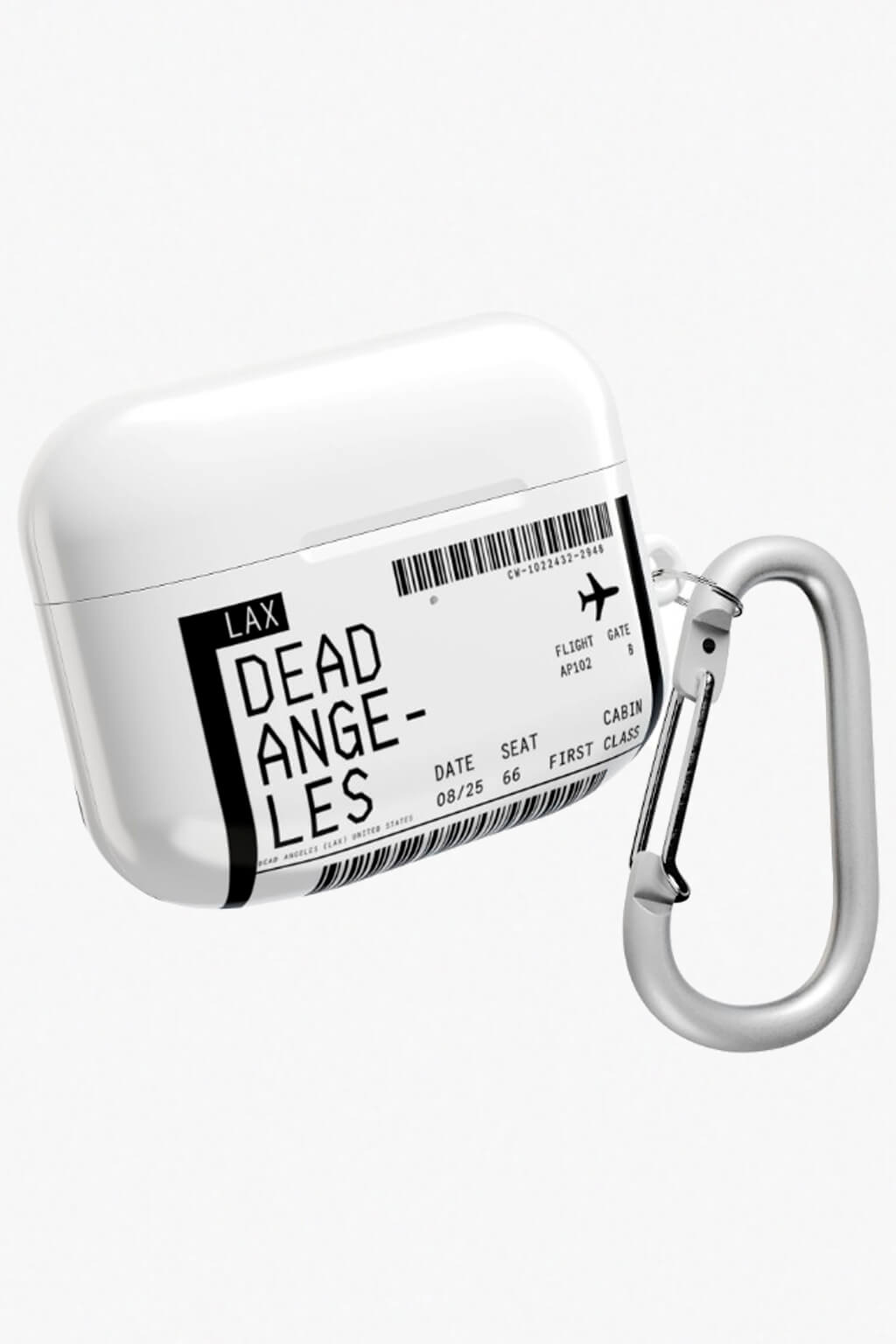 Modern Boarding Pass Style AirPod Case — Compatible With AirPods Gen 1