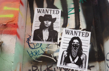 Dead Angeles Most Wanted Collection With Dark Western Apparel, Gothic Cowboy Aesthetic Clothing