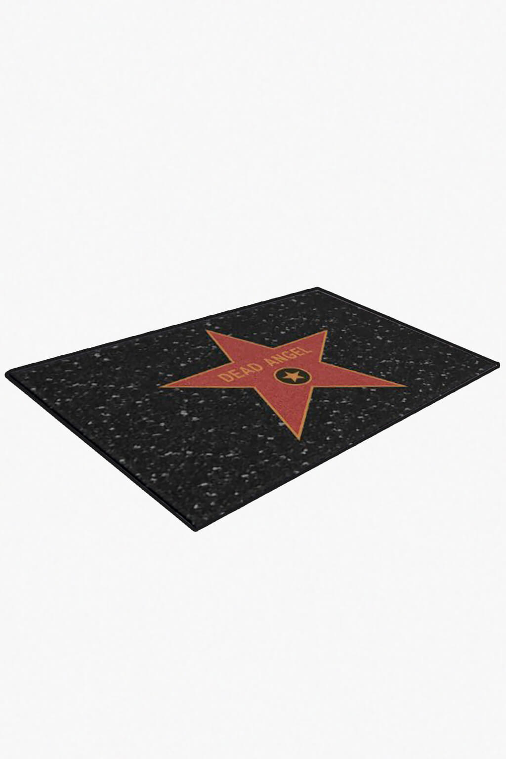 Dead angel fame valley star rug carpet front side, holymood home decor by Dead Angeles